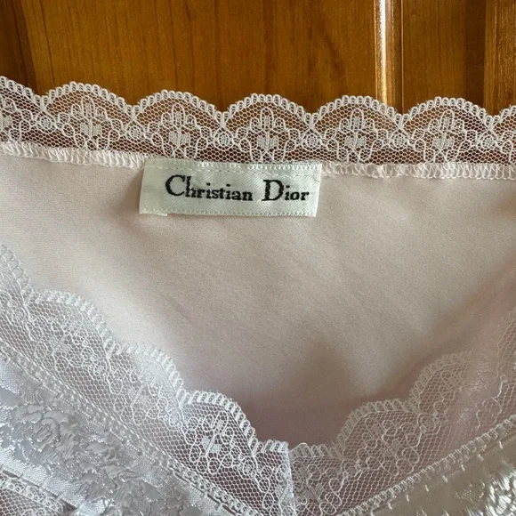 Vintage beautiful Christian Dior Slip Cami size Large